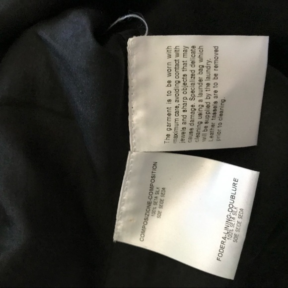 NWOT Gucci leather tassel detail dress - Picture 6 of 8